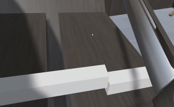 VR Mesh Cutting